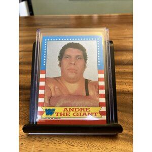 Topps 1987 Vintage WWF Trading Card Wrestling WWE #2 Andre the Giant